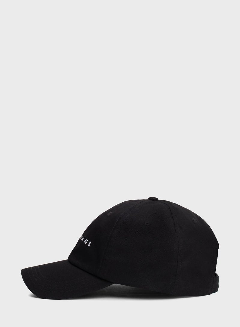 TOMMY JEANS Linear Logo 6 Panel Cap - Image 3