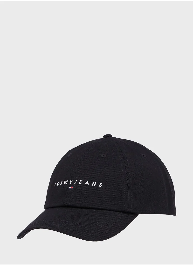 TOMMY JEANS Logo Detailed Curved Peak Caps