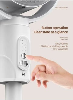 RAQTA Smart Chargeable Type-C Air Cooling Fan – Portable Ventilation & Air Circulation Fan with Remote Control  - Image 5