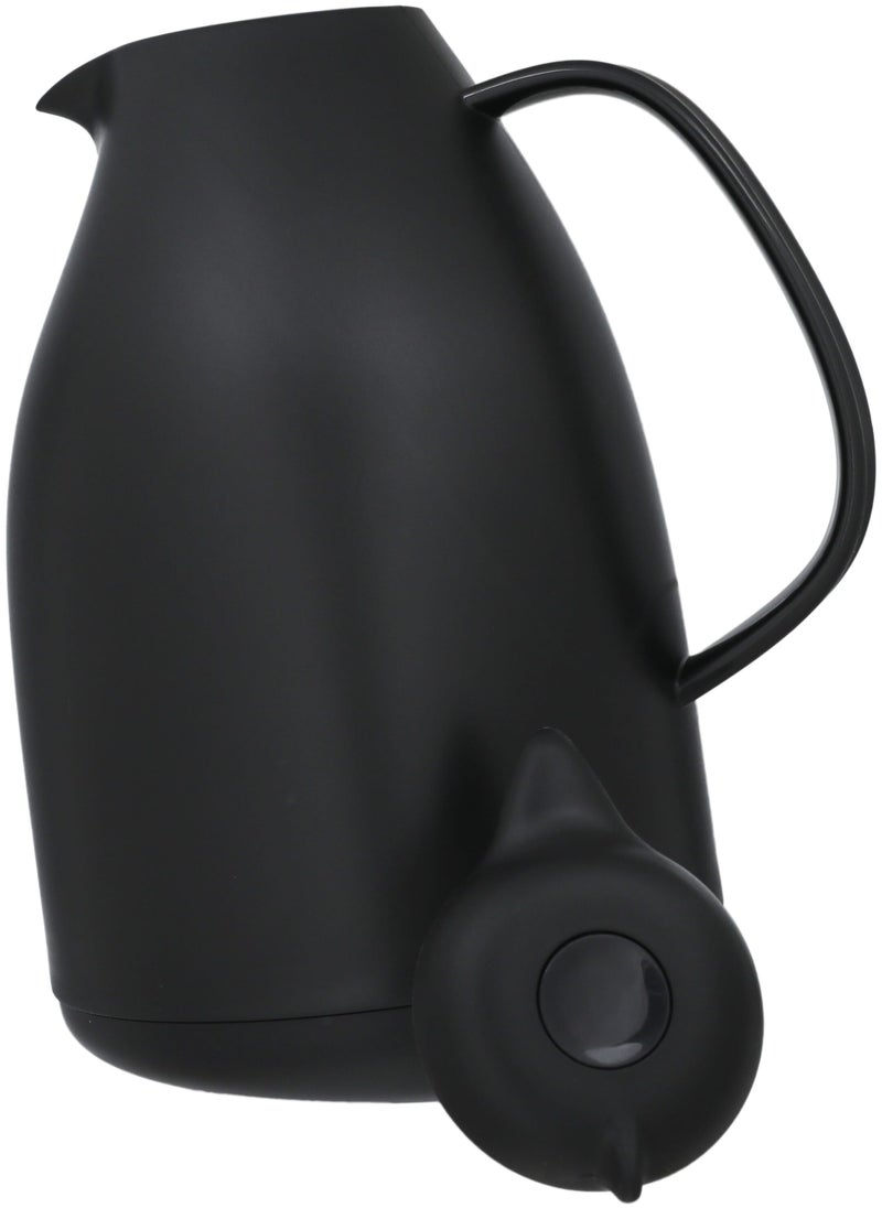 Alsaif Gallery - Elegance Penguin Thermos, 1.5 liters, glass inner container, plastic outer shell - black - Image 1