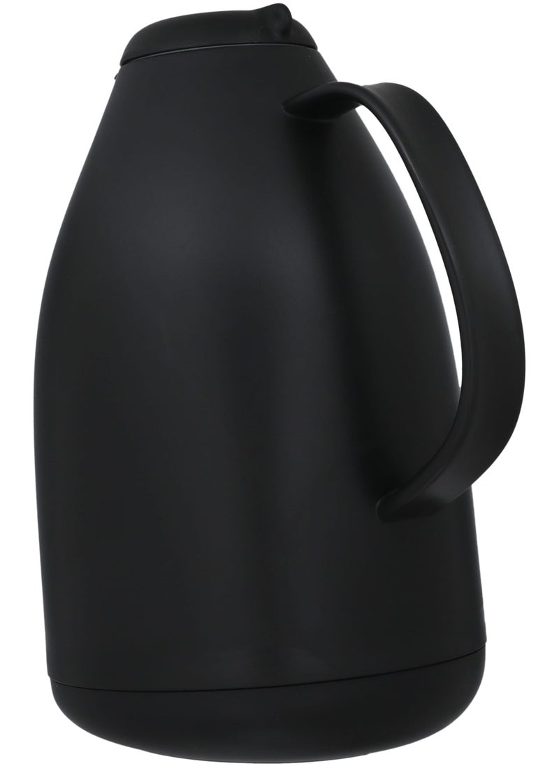 Alsaif Gallery - Elegance Penguin Thermos, 1.5 liters, glass inner container, plastic outer shell - black - Image 1