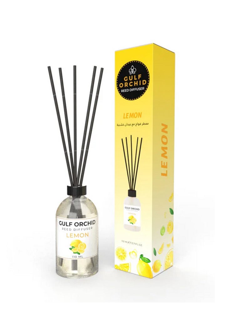 Gulf Orchid Diffuser, 110ml - Lemon - Image 1