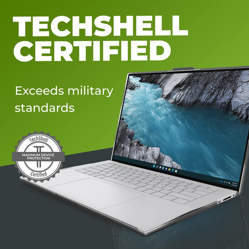 Gumdrop Cases Gumdrop ProTech Hard Shell Laptop Case Fits Dell XPS 15 9530 9520 9510 9500 | Precision Series 5570 5560 5550 (Clamshell) - Slim and Lightweight Reliable Scratch-Proof Clear Protective Cover - Image 4