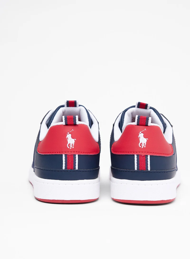 POLO RALPH LAUREN Boys Heritage Court Slip-Ons