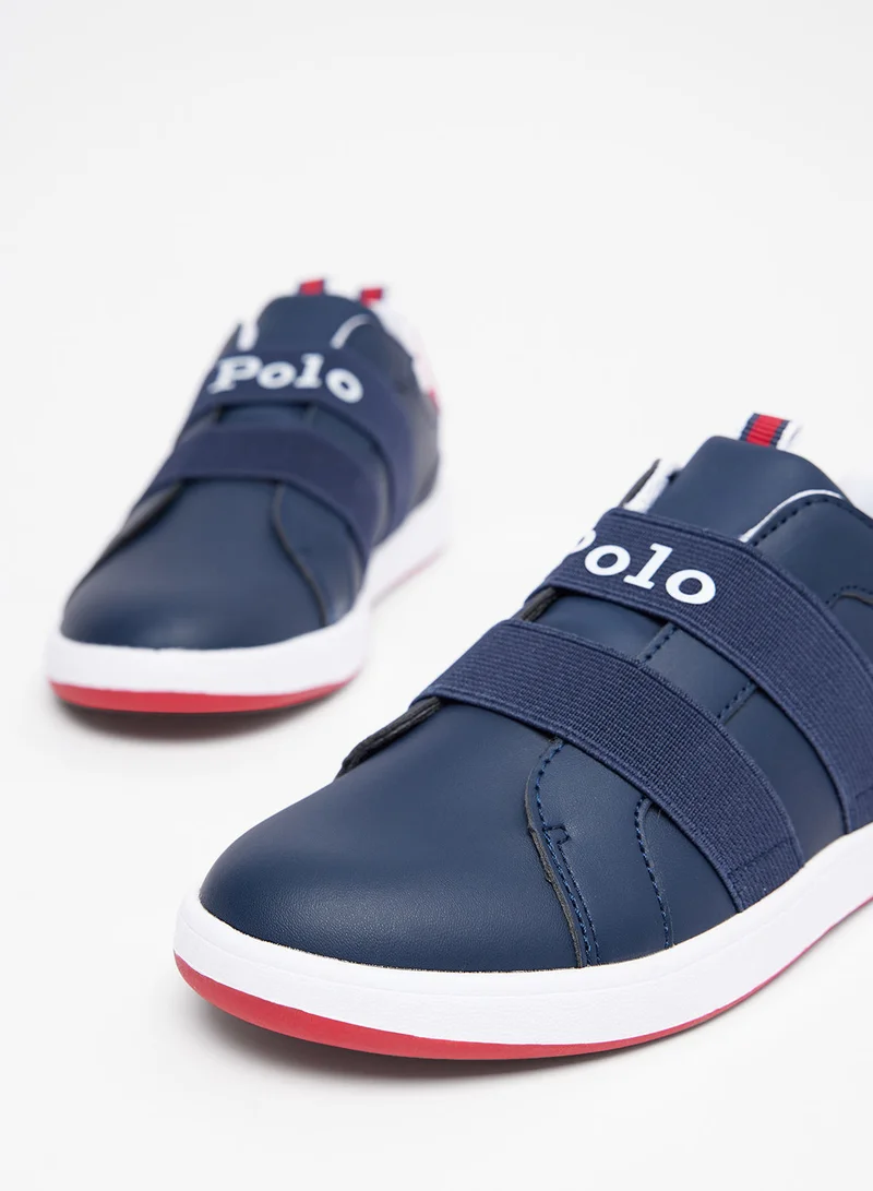 POLO RALPH LAUREN Boys Heritage Court Slip-Ons