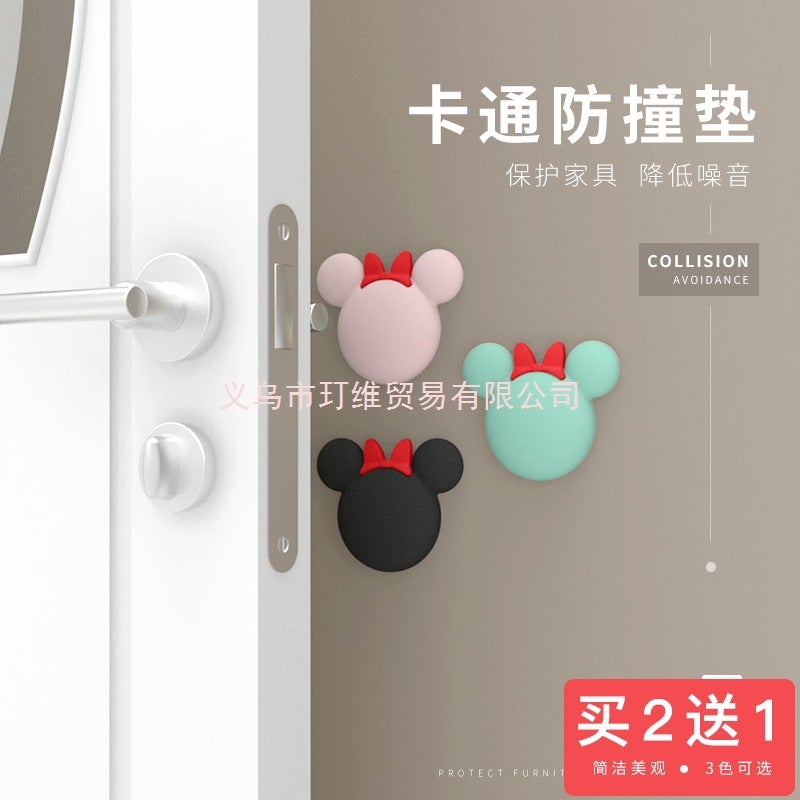 Door Handle Anti-Collision Pad Refrigerator Door Sticker Bedside Cushion Pad Home Door Rear Wall Shock-Proof Anti-Bump Silent - Image 4
