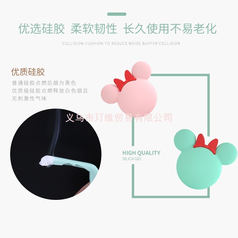 Door Handle Anti-Collision Pad Refrigerator Door Sticker Bedside Cushion Pad Home Door Rear Wall Shock-Proof Anti-Bump Silent - Image 5