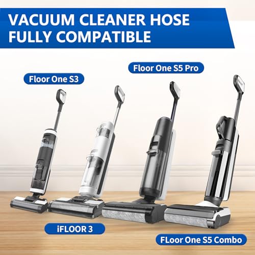 Keluke Replacement Hose Compatible with Tineco Floor ONE S3 & iFloor 3 Handheld Vacuum Cleaner | Lower Duct Tube Compatible with Floor One S5 - Vacuum Cleaner Replacement Parts - Image 2