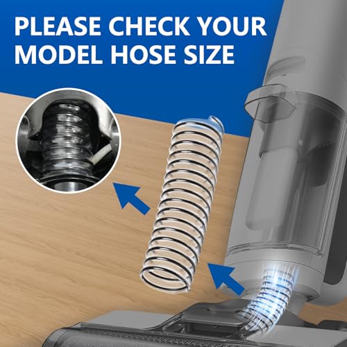 Keluke Replacement Hose Compatible with Tineco Floor ONE S3 & iFloor 3 Handheld Vacuum Cleaner | Lower Duct Tube Compatible with Floor One S5 - Vacuum Cleaner Replacement Parts - Image 3