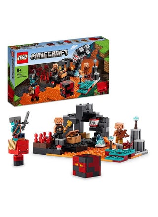 300 Pieces Lego Minecraft The Nether Bastion 21185 Building Kit - pzsku/Z4F8978B5FB5295A54287Z/45/_/1687442502/2e796a0c-7d21-4a9a-bb22-3d53dcdca80c