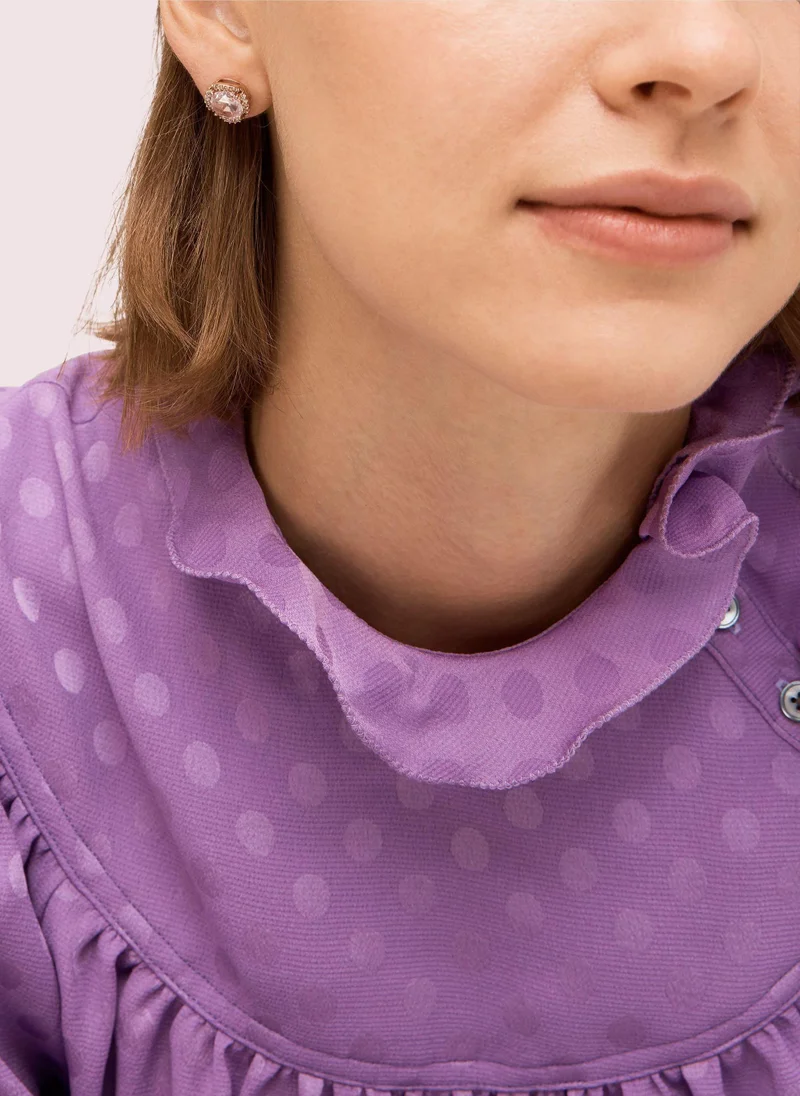 Kate Spade PAVE ROUND LARGE STUD