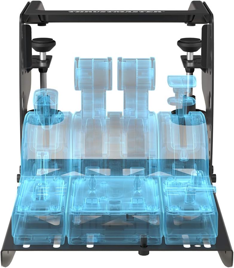 ثروستماستر Thrustmaster TM Flying Clamp - حل تثبيت قابل للتعديل وآمن لأجهزة محاكاة الطيران على الكمبيوتر الشخصي - Image 2