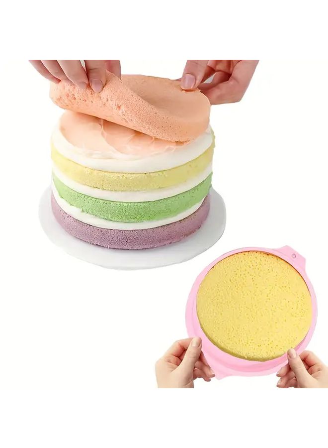 1pc Pink Silicone Air Fryer Egg Mold Non Stick Baking Mold For Muffins Cakes Pastries - Image 4