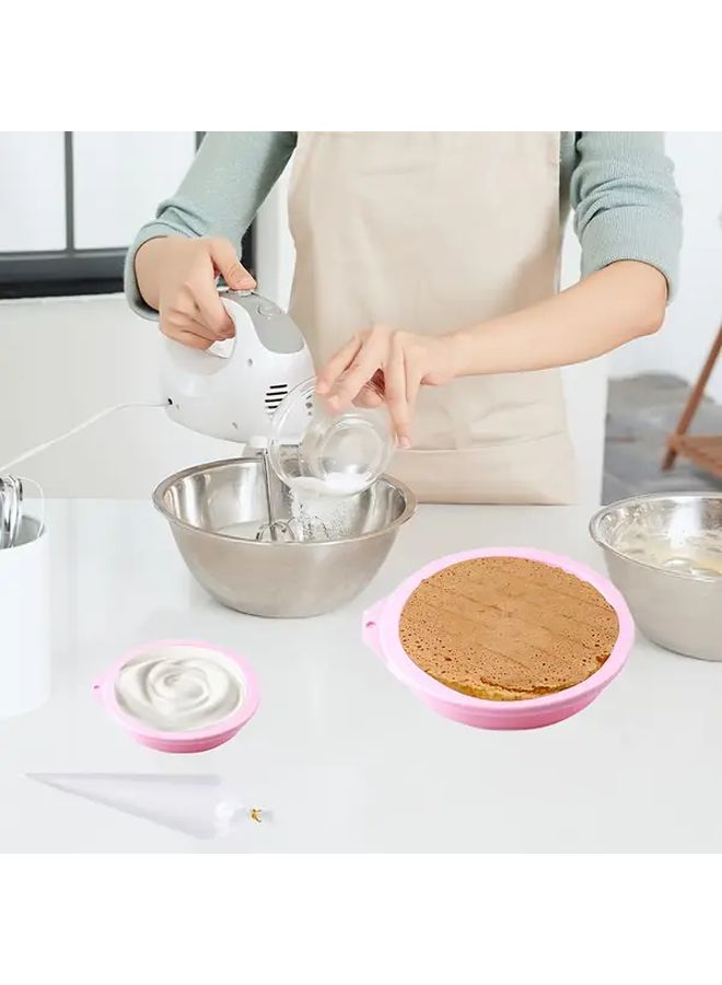 1pc Pink Silicone Air Fryer Egg Mold Non Stick Baking Mold For Muffins Cakes Pastries - Image 3