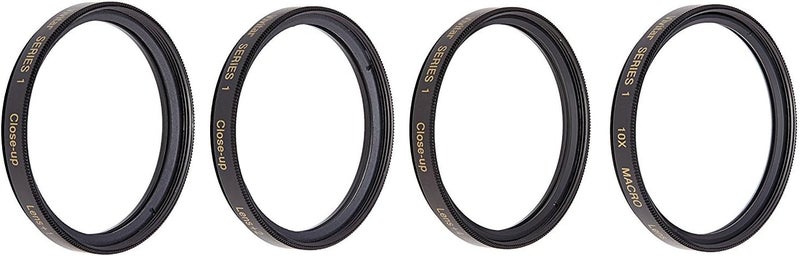 +1 +2 +4 +10 Close-Up Macro Filter Set with Pouch (58mm)