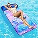 FindUWill Oversized Pool Floats Adult 72 X 37 XLarge Fabric Covered Pool Float Lounger with Headrest Pool Floaties Raft Heavy Duty for Vacation Mermaid - Image 3
