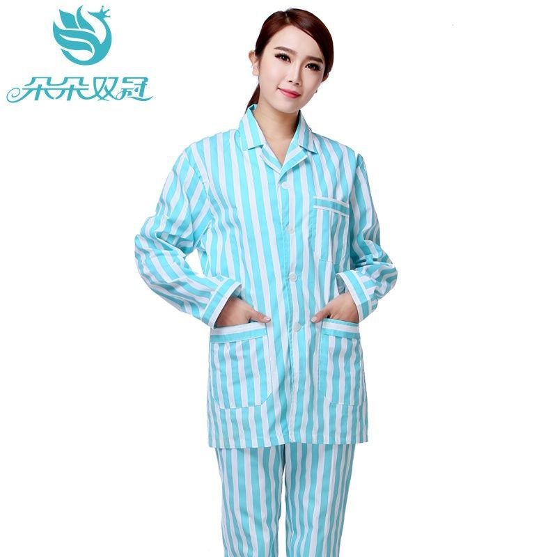 Women'S Hospital Gown Long Sleeve Suit Hospital Gown Patient Home Gown Patient Gown Patient Gown Patient Gown - Image 4