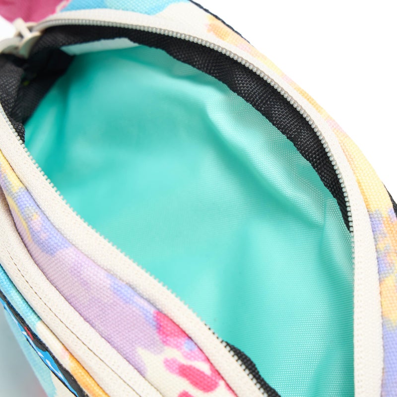 KAVU Go Time Bi-Fold Crossbody Wallet with Rope Strap, Beach Tie Dye - Image 5