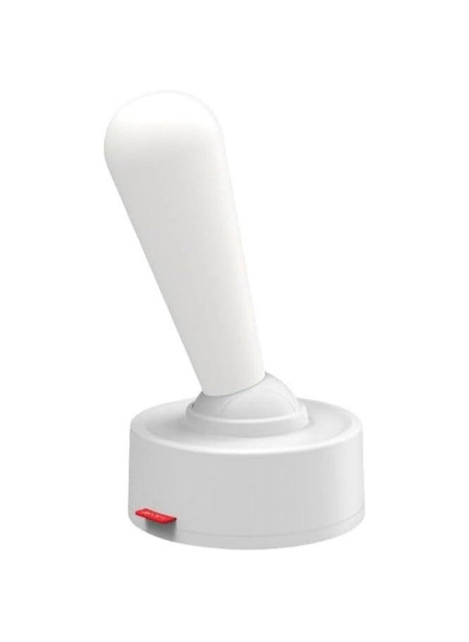 Generic Generic Brand Unique LED Night Light with Stick Design that can be moved to turn the lamp on and off Rechargeable - Base Color Variation (White - Grey)  - Image 1