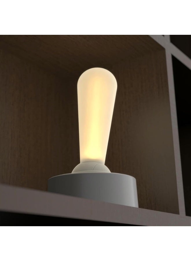 LED Night Light with Magnetic Stick Design - Touch-Activated, Movable and Magnetic Effect - Rechargeable with White or Grey Base - Product Code: 4579 - Image 5