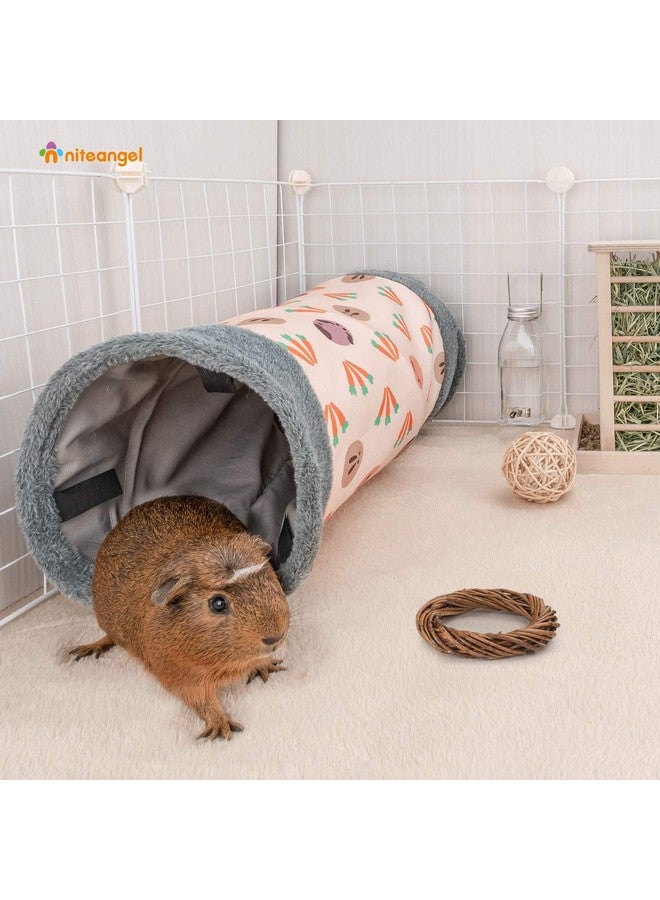 Niteangel Guinea Pig Tubes & Tunnels for Dwarf Rabbits Bunny Guinea Pigs and Other Small Animals - Image 4
