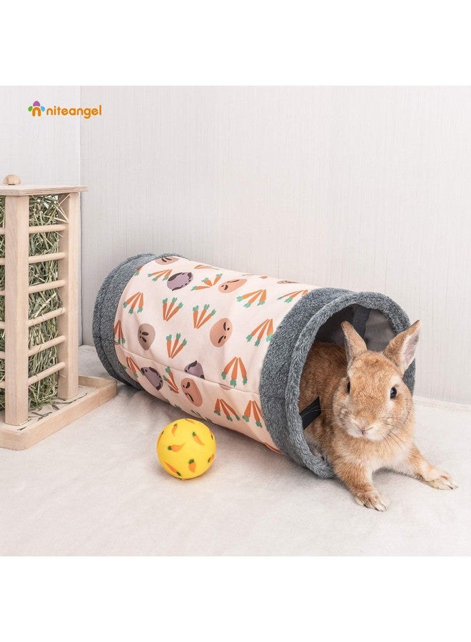 Niteangel Guinea Pig Tubes & Tunnels for Dwarf Rabbits Bunny Guinea Pigs and Other Small Animals - Image 5