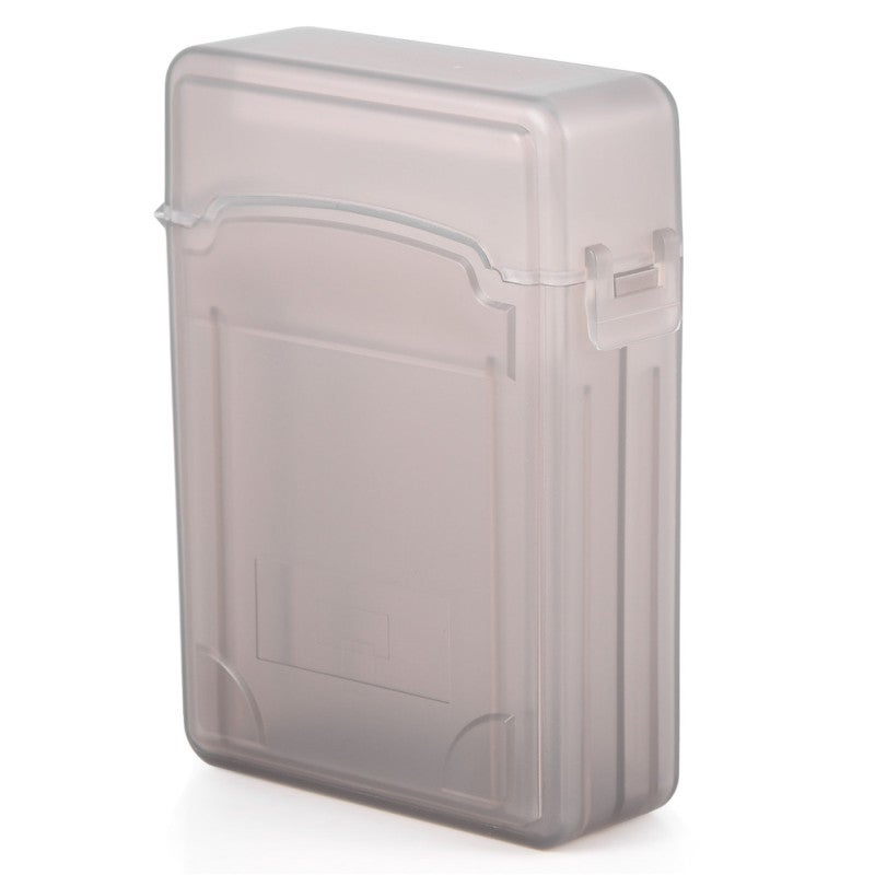 2.5 Inch HDD Case: Grey Shockproof Anti-static Protective Case - Lightweight Durable Snap Lock Design For 2.5 Inch SSD Protective Storage - Image 3