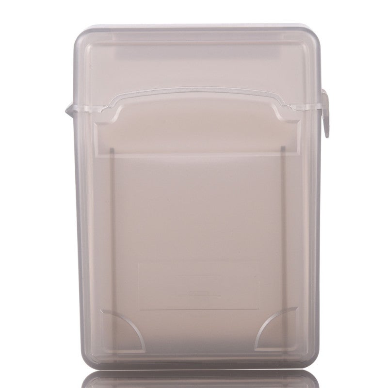 2.5 Inch HDD Case: Grey Shockproof Anti-static Protective Case - Lightweight Durable Snap Lock Design For 2.5 Inch SSD Protective Storage - Image 1