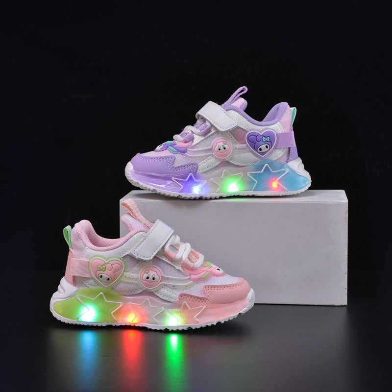 Mesh Sneakers Lightweight Flexible Sole Walking Shoes For Kids Indoor And Outdoor Activities - Image 2