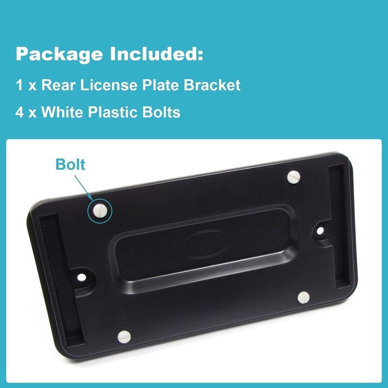 Ensun LR019327 Rear License Plate Holder Bracket for Range Rover Models - Image 5