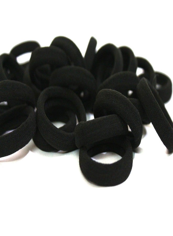 Kalaneet Combo of 30pcs Hair Rubber Band Black and 30pcs Tik Tak Clips Black - Image 5
