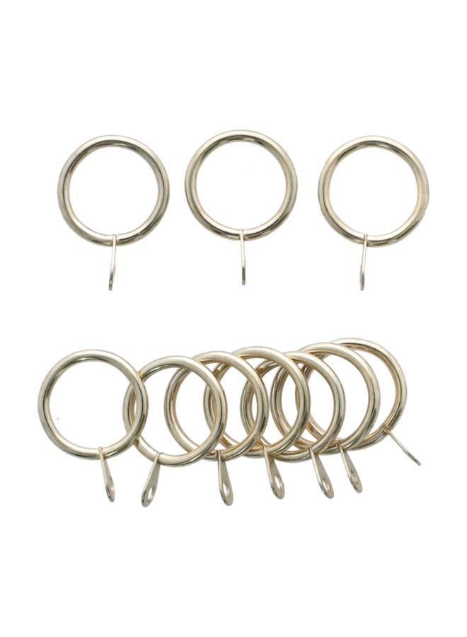 Micasa 10-Piece Curtain Ring Gold 19Mm  - Image 1