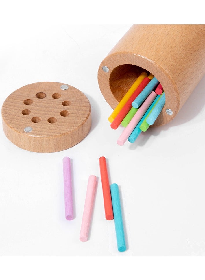 general Montessori Toys for 1-3 Year Old: Wooden Learning Color Sorting Toys for Toddlers Age 1 2 3, Educational Fine Motor Developmental Sensory Matching Games, 12-36 Month Old Baby Boys Girls Gifts - Image 5