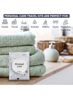 1-Shoppe All-in-Kit 1-Shoppe All-in-Kit | Personal Care Kit Frosted Sachet Wrap | Hotels and Vacation Rentals | (Case of 50)  - Image 4