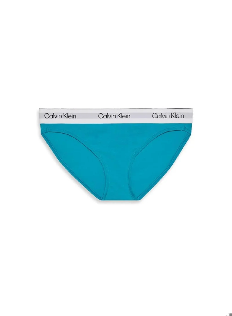 CALVIN KLEIN Teal Breeze Bikini Briefs - Icon Cotton Modal for Women | Best Price UAE