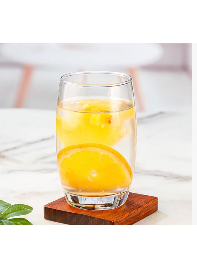 Glass Household High Temperature Resistant Drinking Cup Milk Cup Simple Thickened Heat Resistant Living Room Tea Cup Hospitality Set