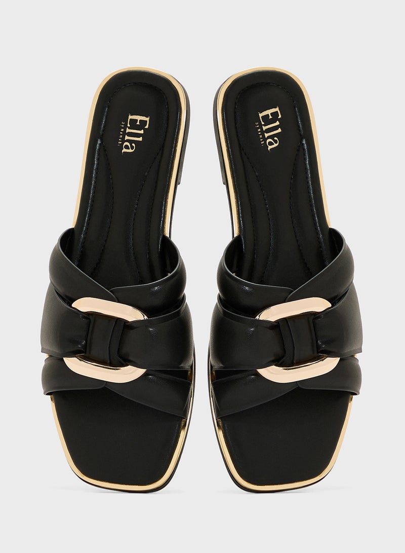 ELLA Ladies Flat Sandal  - Image 4