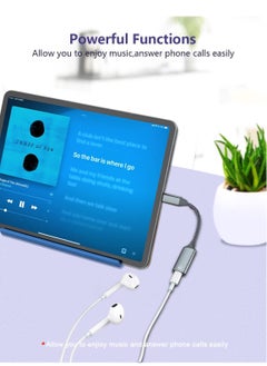 KASTWAVE USB A to Lightning Audio Adapter Cable USB 3.0 Male to Lightning Female HiFi Audio Headphones Converter Fit MacBook Computer PC Headphone, Earbuds Mic Nylon Braided  - Image 4