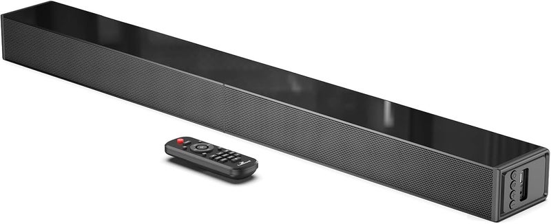 LARKSOUND Sound Bar for TV, Surround Sound System, TV Speaker Soundbar with Bluetooth/HDMI Arc/Optical/AUX/USB, 31 inch - Image 1