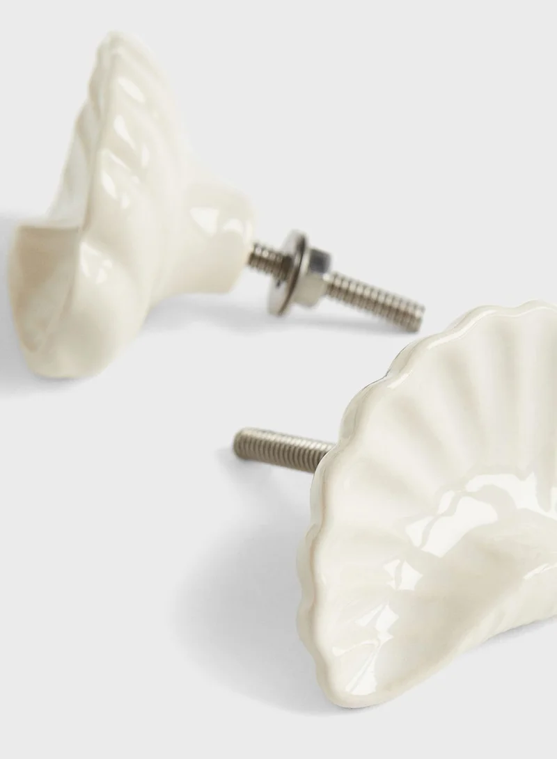H&M 2-Pack Stoneware Knobs
