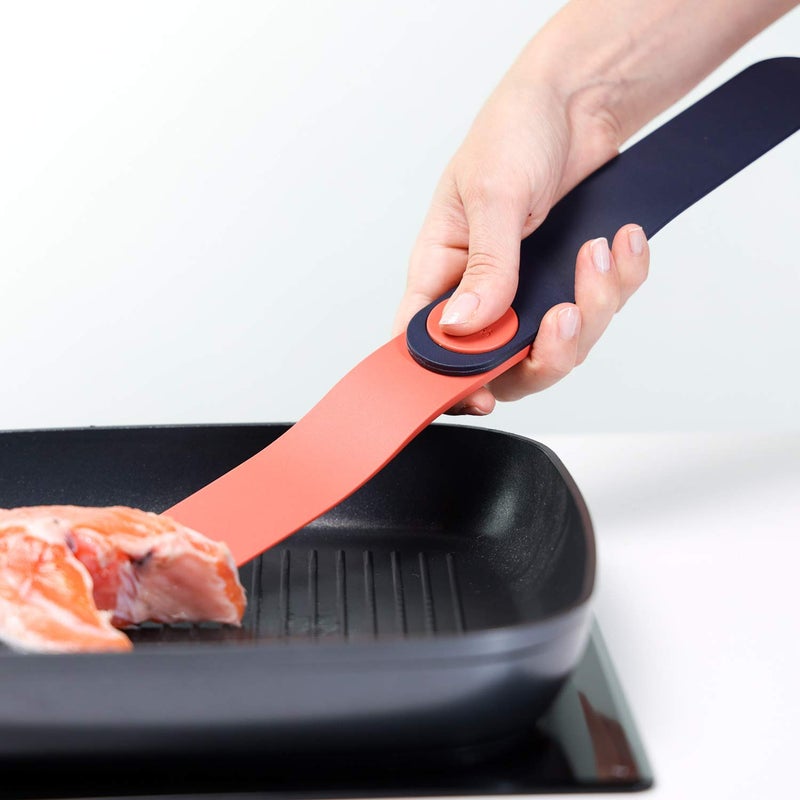 trebonn - Twist Spatula & Tongs  Pliers & Spatula in One Product Only  with A Simple Gesture  Turns into Tongs & Spatula for Turning  Peeling  Taking  Serving - Image 4