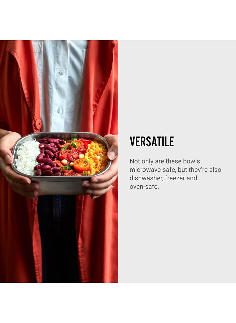 بلاك آند بلم علبة طعام ستانلس ستيل آمنة للميكروويف  مل - Image 3