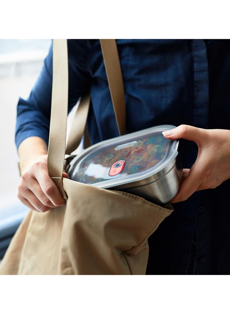 بلاك آند بلم علبة طعام ستانلس ستيل آمنة للميكروويف  مل - Image 5