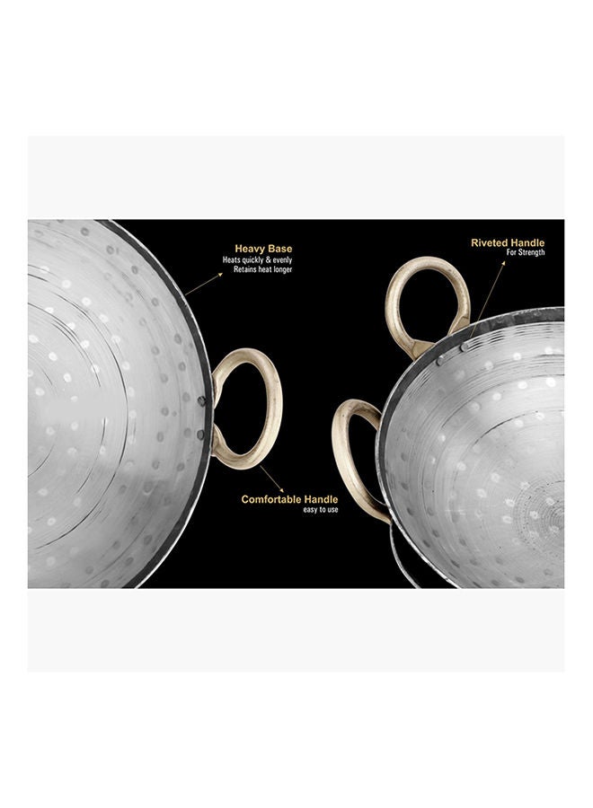 Home Box Ferric Wrought Iron Kadhai - Image 3