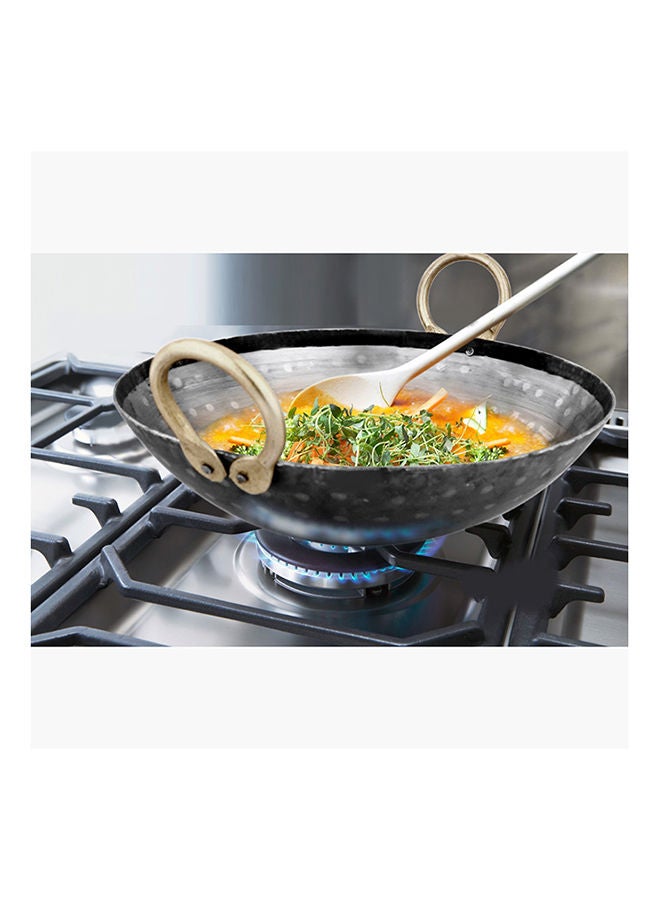 Home Box Ferric Wrought Iron Kadhai - Image 2