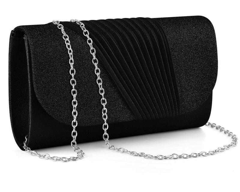 TINDTOP Clutch Purses for Women Handbags for Formal Wedding Evening Party Cocktail Prom Crossbody Shoulder Envelope Bag - Image 1