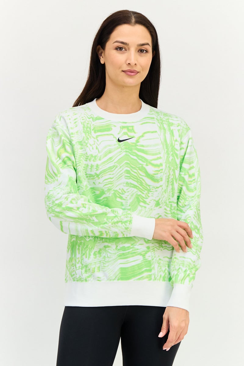 Nike Women Loose Fit Long Sleeve Outdoor Sweatshirt, Multicolor - Image 1