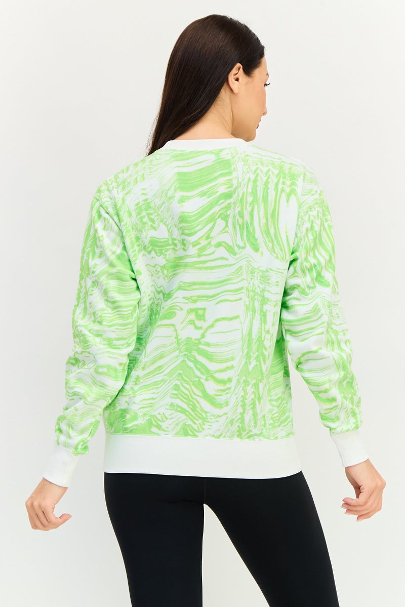 Nike Women Loose Fit Long Sleeve Outdoor Sweatshirt, Multicolor - Image 4