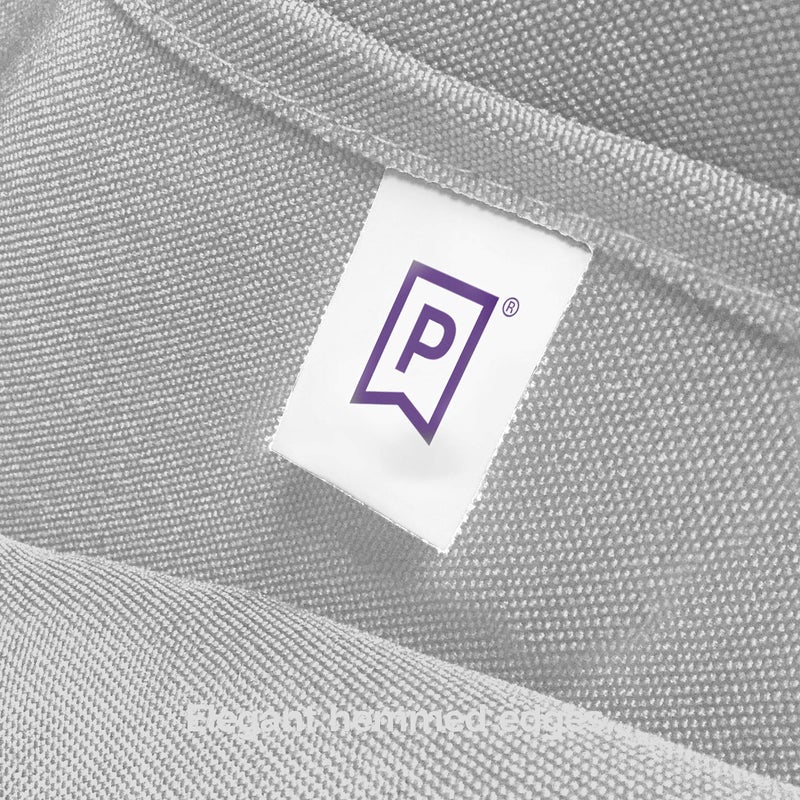 Gee Di Moda Square Tablecloth - 52 x 52 Inch Silver Table Cloth for Small Square or Round Tables - Heavy Duty Washable Fabric - for Buffet Table  Holiday Party  Dinner  Wedding & Baby Shower - Image 5