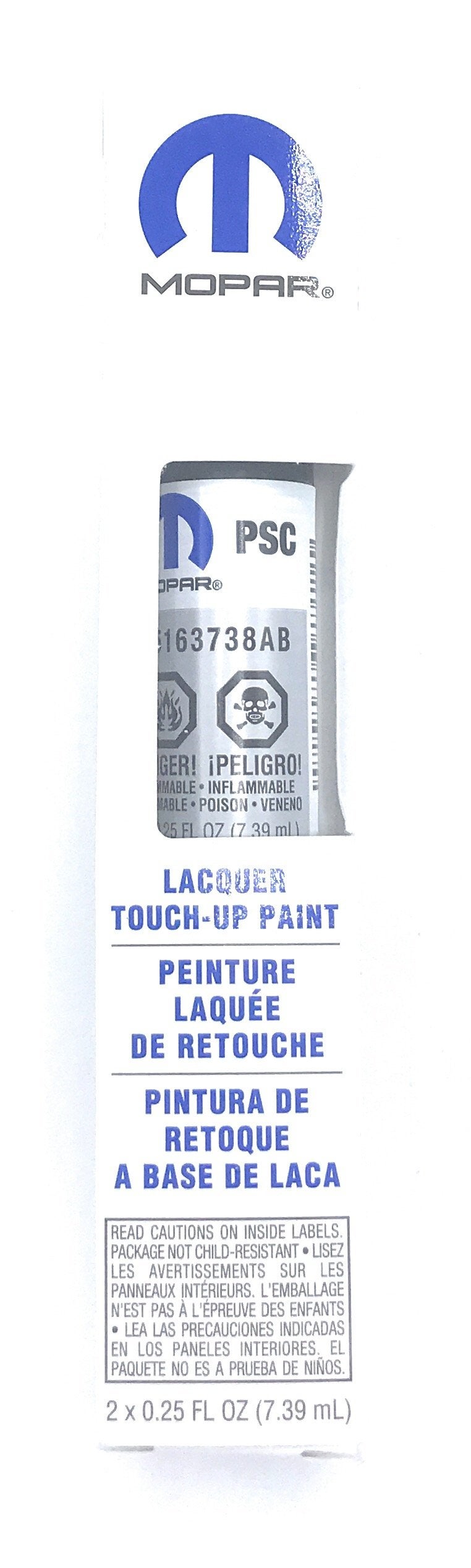Mopar Lacquer Touch-up Paint (Prep+Paint+Clear) (Billet Silver (PSC)) - Image 2